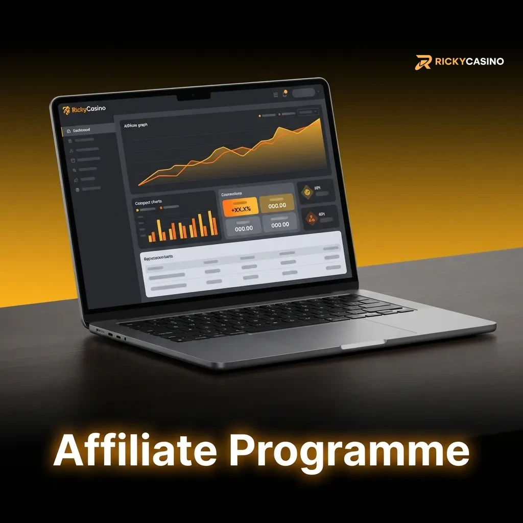 Partners earn 25-40% recurring commissions by referring players through custom links and promotional materials.