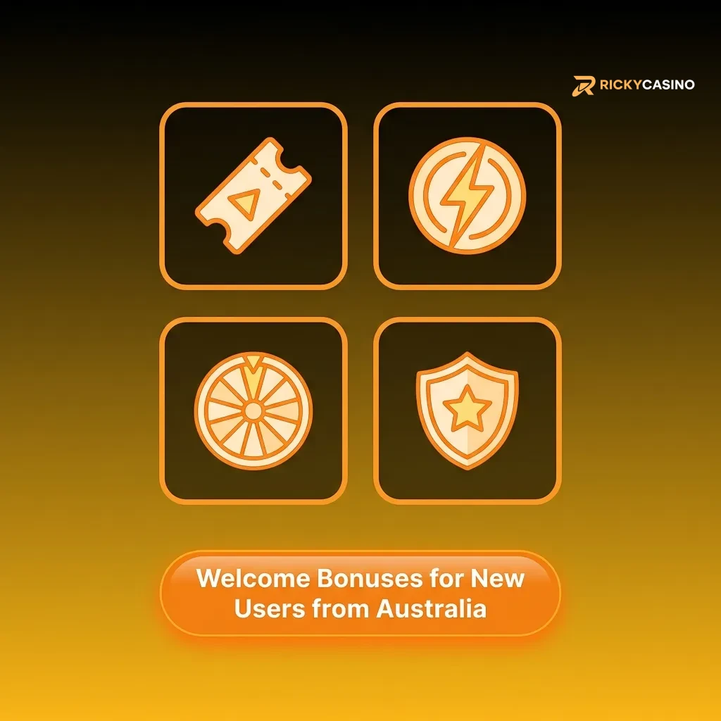Australian welcome bonuses for casino and sports betting with deposit match offers and free spins incentives